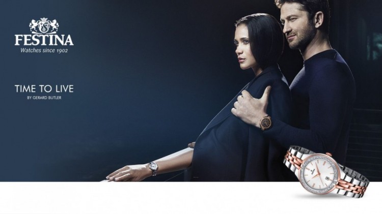 Gerard Butler, Nueva Imagen de Festina