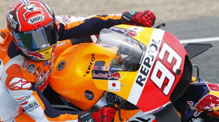 Marc Marquez tri-campeón del mundo MotoGP