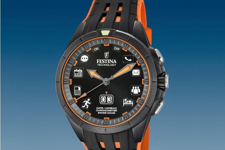 FESTINA HYBRID  FS3001/4 NARANJA